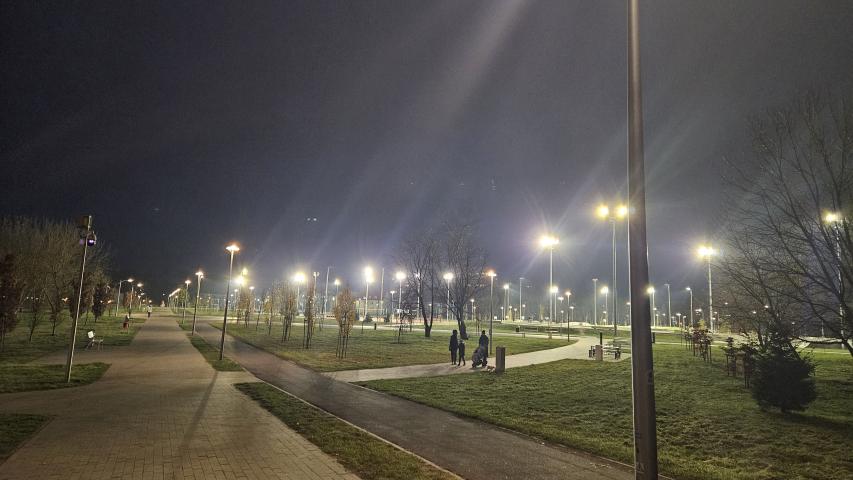Widok na zrewitalizowany obiekt
