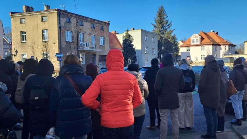 Widok na zrewitalizowany plac